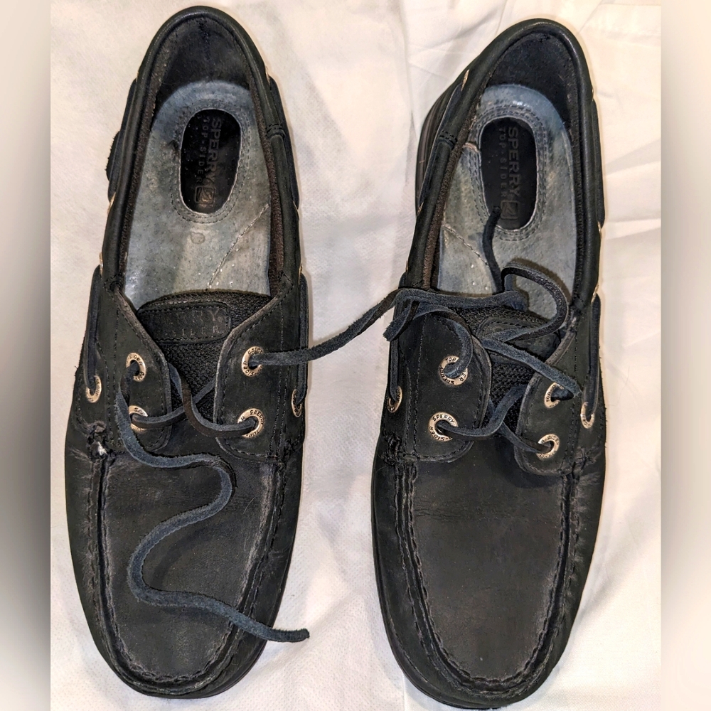 Sperry Top-Sider Women's Black Boat Shoes